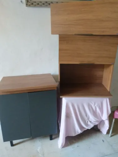ENTREGO conjunto de armário Itatiaia semi novo