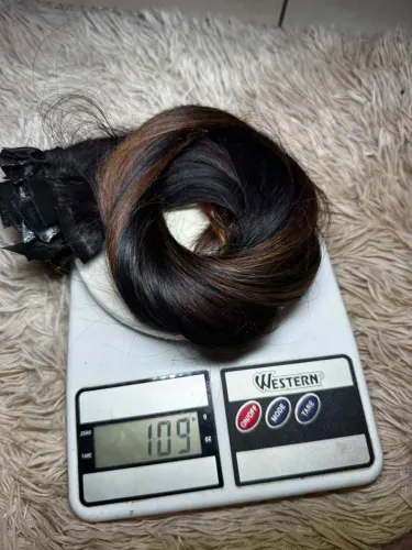 100G de cabelo humano