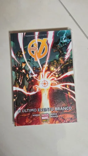 Vingadores Marvel O Último Evento Branco