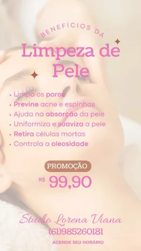 LIMPEZA DE PELE PROFUNDA