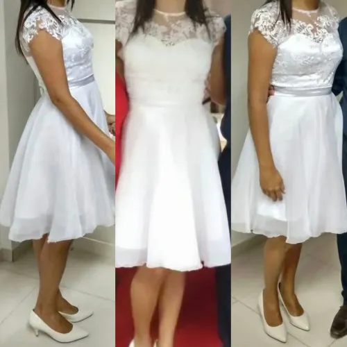 Vestido casamento civil