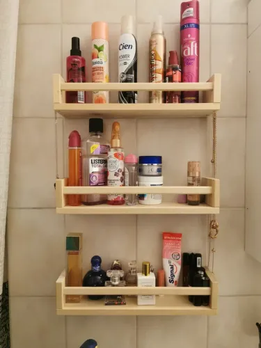 Kit prateleiras Cosméticos