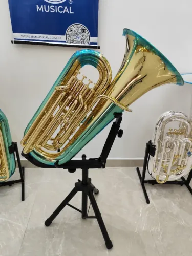 Tuba Compacta HS Musical HS TB4 C/ Capa - Nova Aceito trocas -Parcelo 21x
