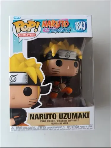 Funko Pop! Animation - Naruto Shippuden - Naruto Uzumaki Shuriken 1843 (Novo na Caixa)