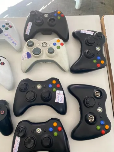 controle xbox 360 original Com Defeito - Para Peças ou Reparo(CADA)