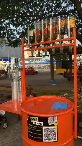 Carrinho de whisky