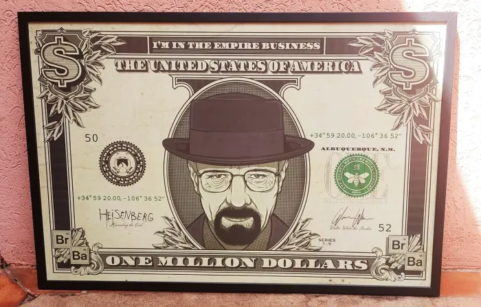Quadro decoração Breaking Bad