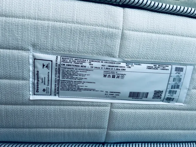 Vende se colchão casal premium leva a base da cama grátis