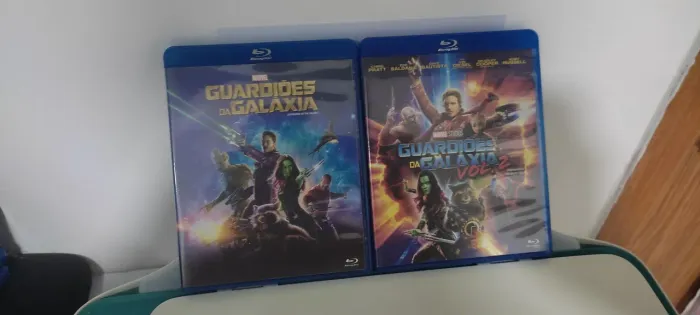 Guardiões da Galáxia vol 1 e 2 - Bluray