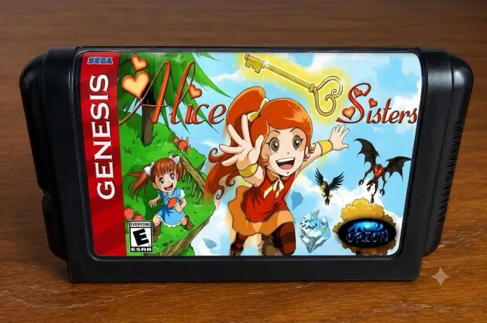 Alice Sisters Sega Mega Drive Genesis 16 Bits