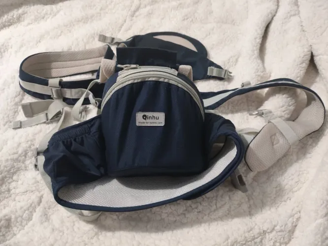 Canguru Ergonômico 4 em 1 para Bebês - Conforto e Segurança
