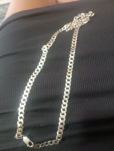 Cordão de prata aceito proposta avista