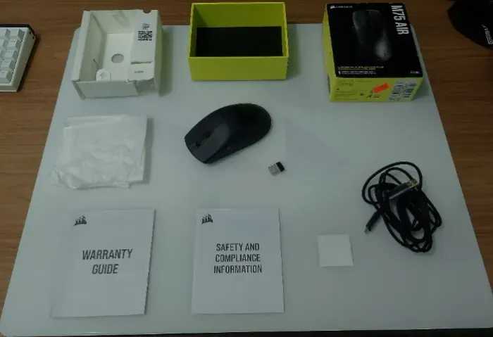 Corsair M75 Air Wireless (1 dia de uso)