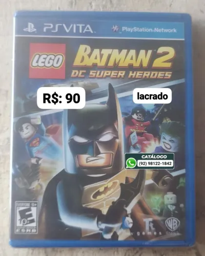 Lego Batman 2 DC Super Heroes LACRADO = R$: 90