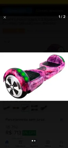 Hoverboard novo