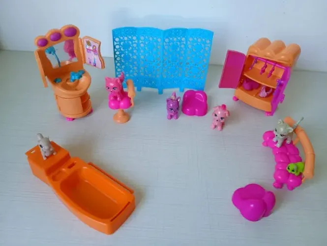 Mini Cenário Pet Shop Polly Pocket
