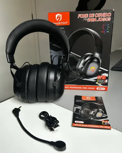 Headset Gamer Bluetooth H?Maston SNS11 - Novo, Nunca Usado