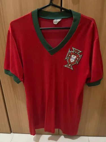 Camisa Portugal torcedor antiga