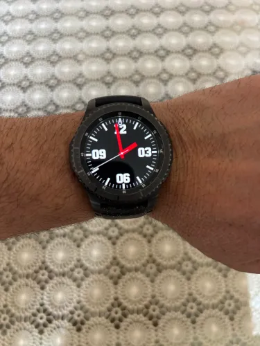 Smartwatch Samsung Gear S3 Preto - Semi Novo