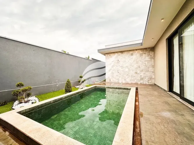 Condomínio Alphaville 2 - Linda casa 3 suítes e com piscina à venda no condomínio Alphavil