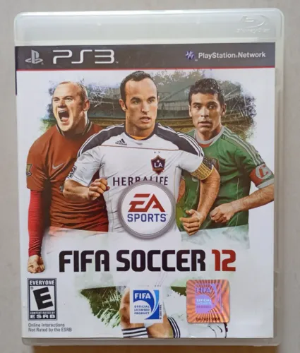 Jogo FIFA Soccer 12 PS3 - Original - Mídia Física Impecável
