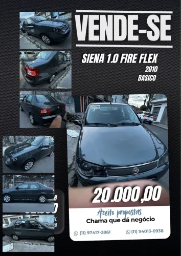 Fiat Siena 1.0/ EX 1.0 MPI Fire/ Fire Flex 8V 2010