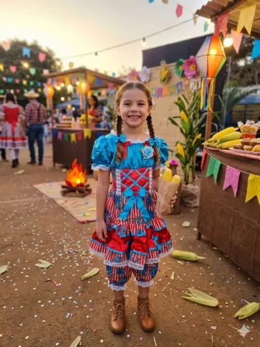 Vestido festa Junina