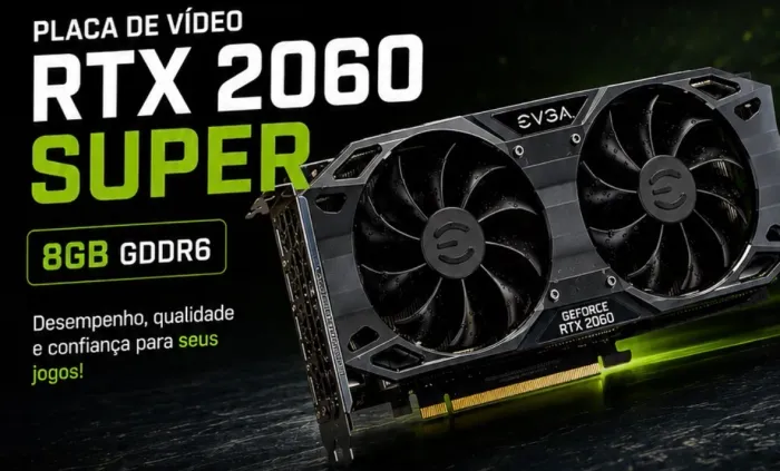 Placa de vídeo 2060 super 
