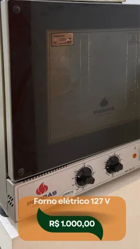 Forno elétrico 127 V