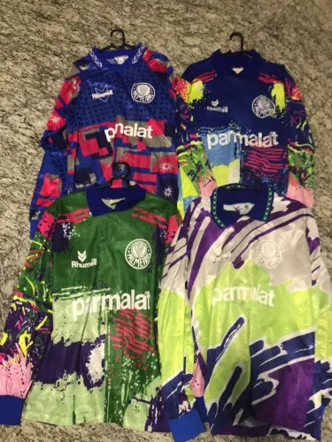 kit camisas de goleiros do Palmeiras anos 90