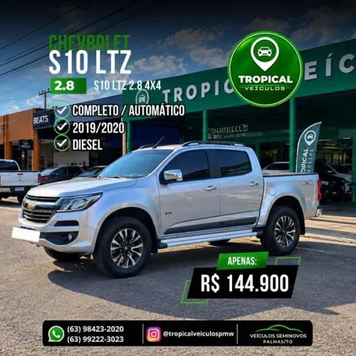 Chevrolet S10 P-up 2.8/sert. 2.8 4X4 TB Int. Dies. 2020