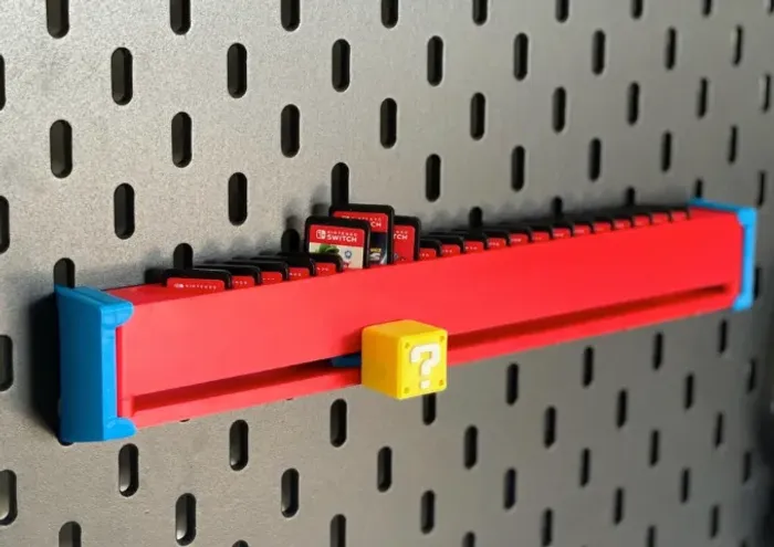 Porta Cartuchos Nintendo Switch Com Seletor Deslizante