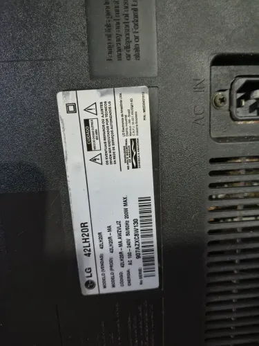 Tv para conserto