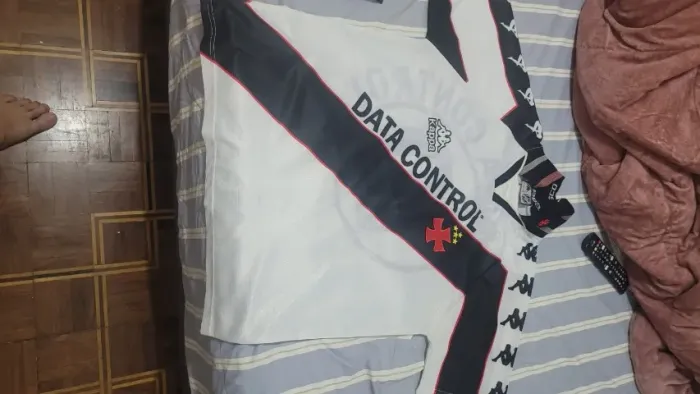 Camisa Vasco Da Gama Kappa 1996/1997 M Branca Raridade (Usado)