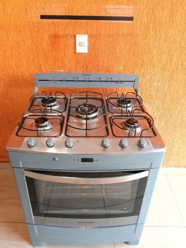 FOGÃO BRASTEMP 5 BOCAS ELÉTRICO (FRETE GRÁTIS)