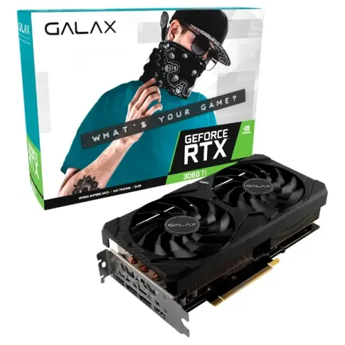 Placa de Vídeo RTX 3060 Ti 8GB 1-Click OC Galax NVIDIA GeForce