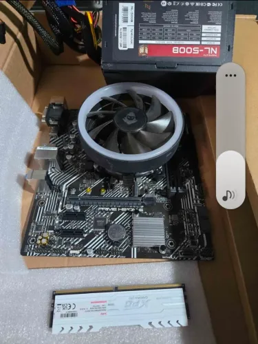 Kit upgrade Gamer Intel I5 10400f+Asus H510 Prime+ 8gb ddr4 Xpg + fonte 500w NL500B