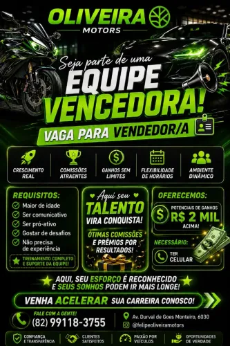 VAGA PARA VENDEDOR