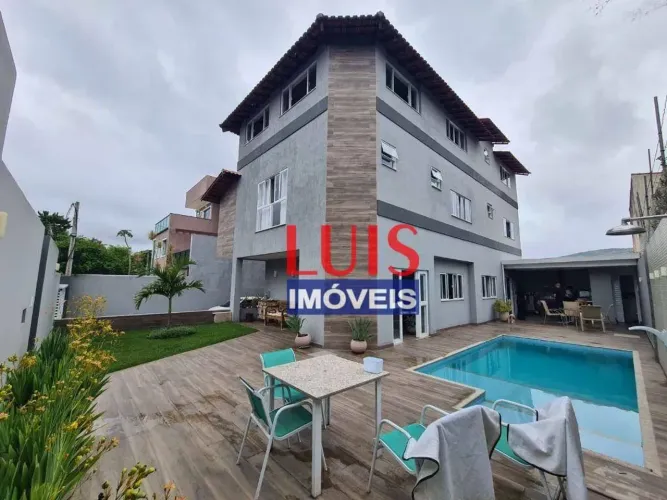 Casa com 5 dormitórios para alugar, 369 m² por R$ 15.583,33/mês - Camboinhas - Niterói/RJ