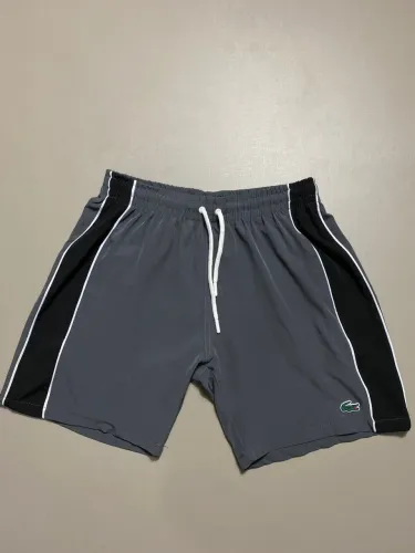 Bermuda Tactel Cinza Limitada 