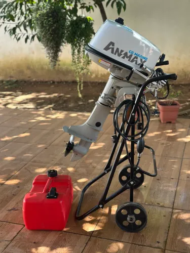 Motor anmax 5hp estado de novo 