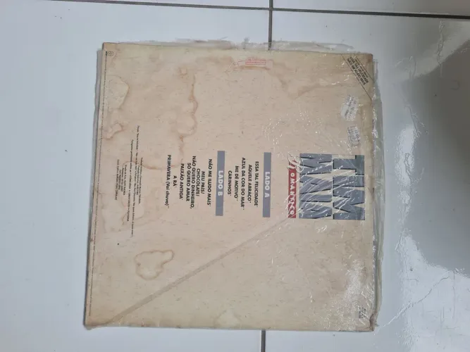 Disco Vinil LP Tim Maia Romântico(1993)