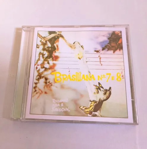 Cd Radamés Aida e Sandoval/Brasiliana N° 7/8 - Excelente 