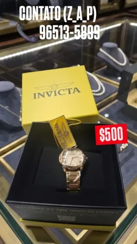 Relógio INVICTA ORIGINAL FEMININO 32 Milímetros (Acompanha Caixa)