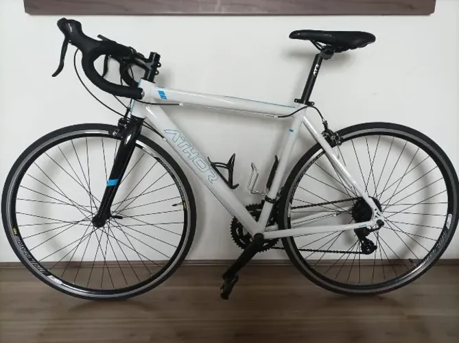 Bicicleta Speed Athor V-One Tam S (1,60 a 1,70) 14v Shimano Tourney