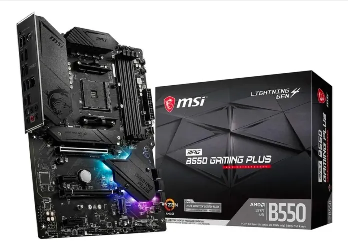 MSI MPG B550 Gaming Plus + ry5600x