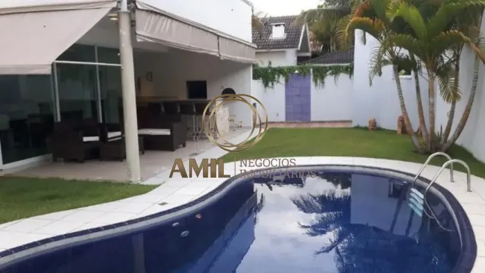 EE - Aluga, Casa Sobrado, 480 m² A/T, 4 Suítes, Piscina, Área Gourmet, Esplanada, SJC