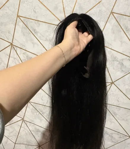 Peruca cabelo 100% humano 220 gramas 