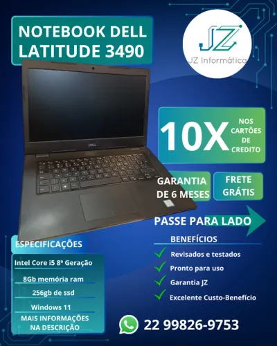 Notebook Dell Latitude 3490