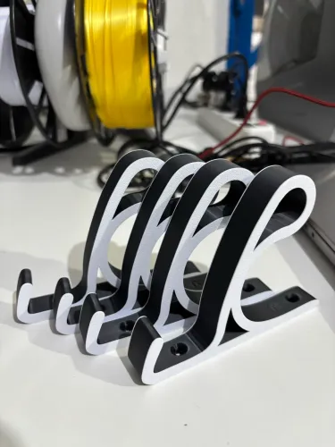 4 Suporte de parede para capacete